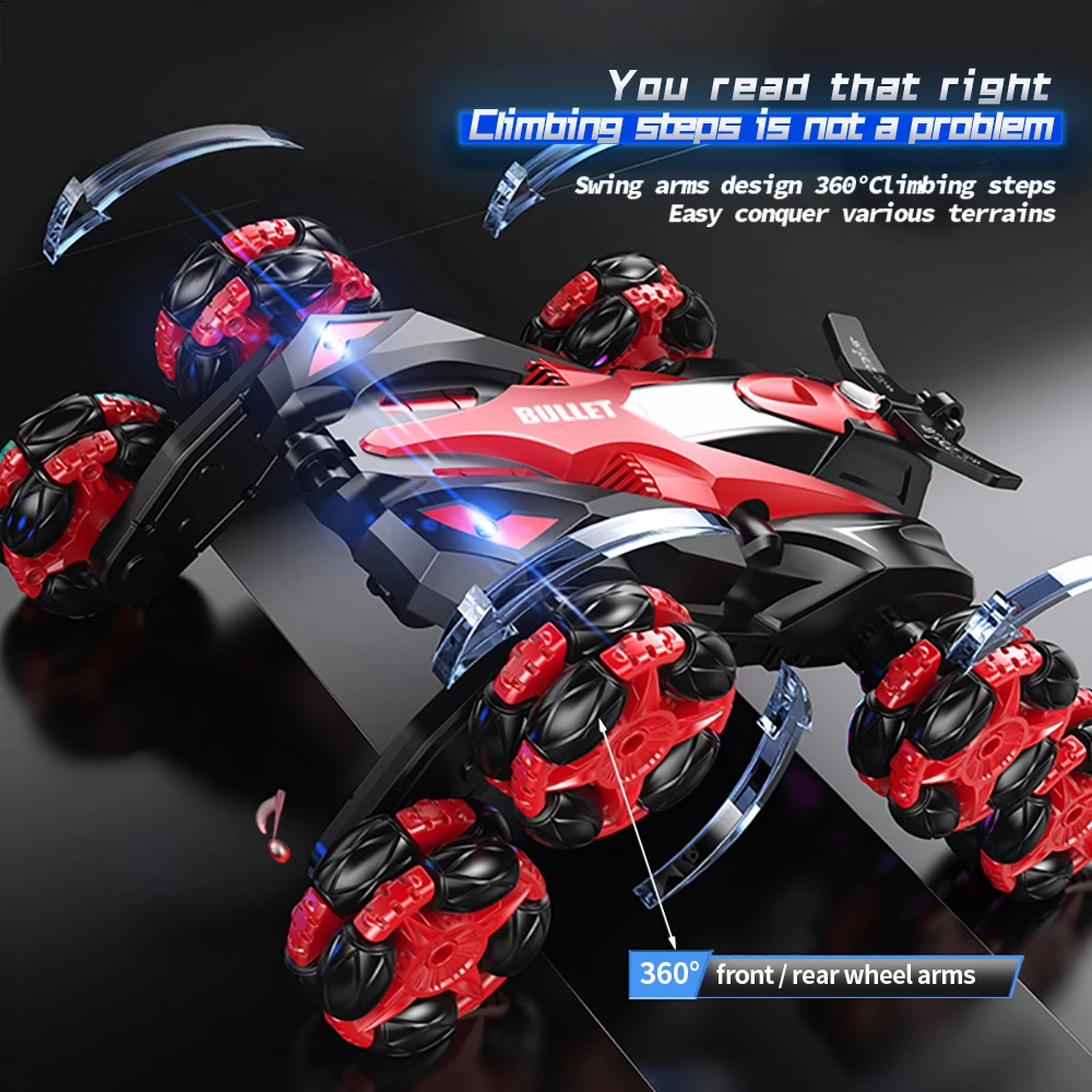 Eight wheels 2.4G Toy Remote Control Stunt Car - Image 3